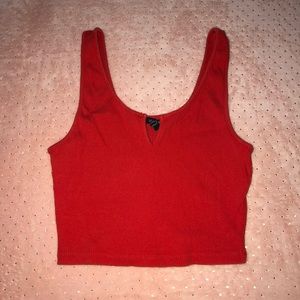 Sexy Red Crop Top
